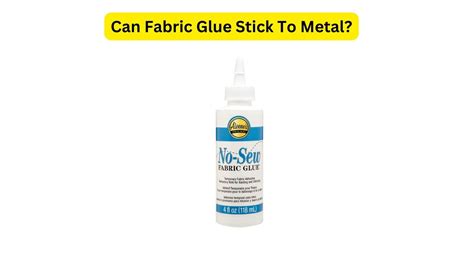 sticking metal to fabric|how to glue fabric metal.